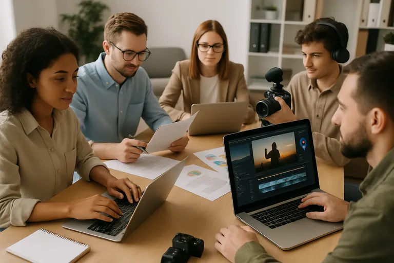 Rollen en diensten binnen freelance media