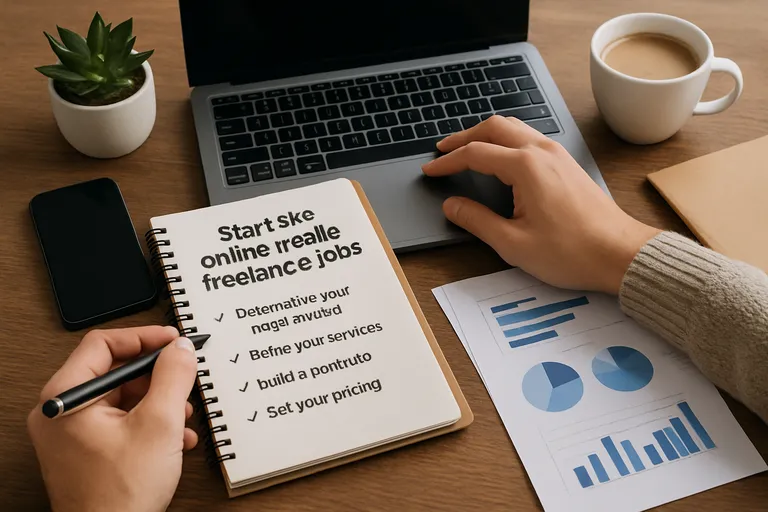Checklist om te starten en opschalen met freelance jobs online