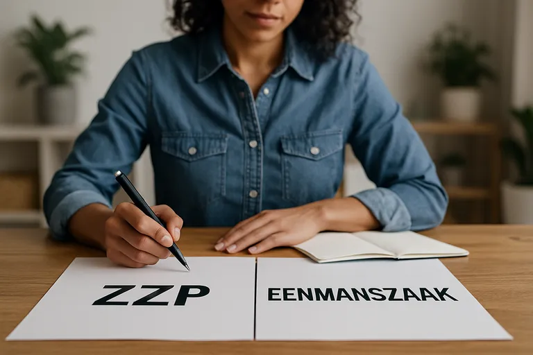 Het verschil tussen ZZP en eenmanszaak