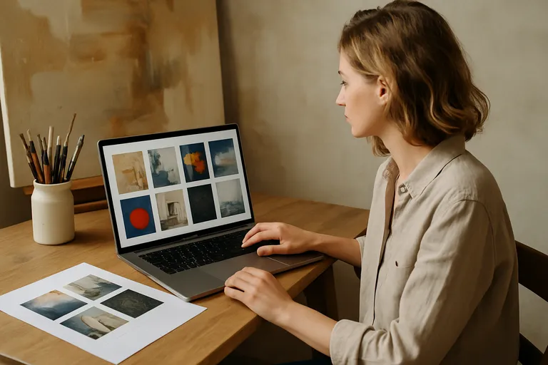 Van atelier naar online podium: bouw een professioneel kunstenaarsportfolio dat vertrouwen wekt
