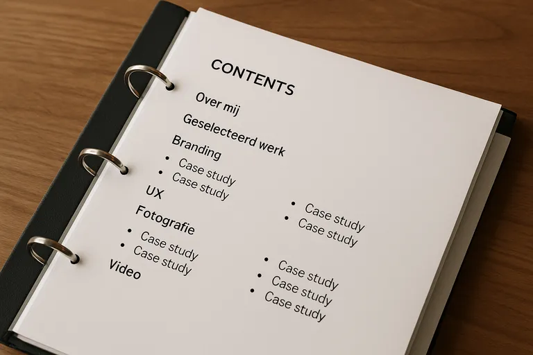 Voorbeelden per type portfolio